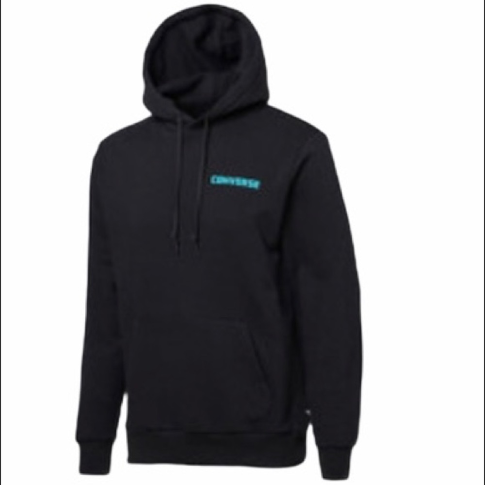 Converse Mountain In Black Men’s Hoodie Sweatshirt - Picture 5 of 7